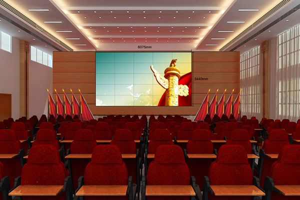 5x5展厅/舞台/会议厅液晶拼接屏效果图