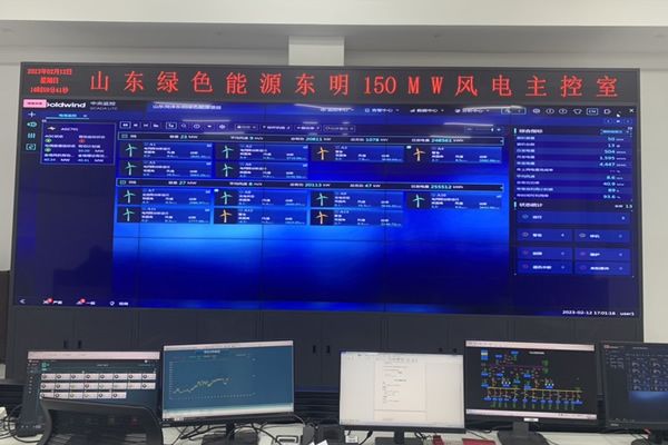 山东绿色能源 - 指挥中心大屏