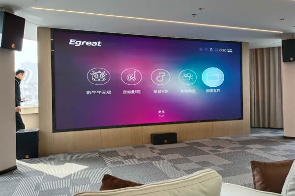直播室背景墙设计，可以使用LED显示屏吗