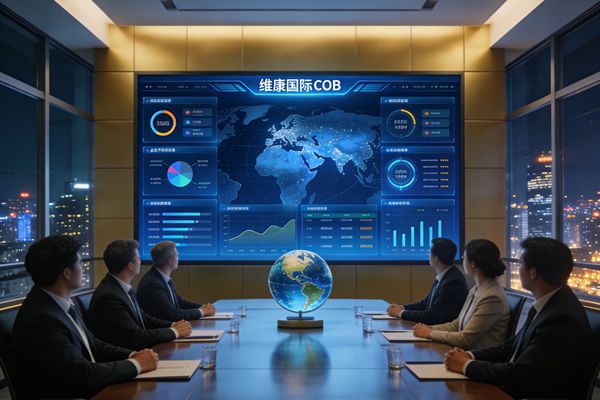 全球经济穿越迷雾，维康COB显示屏赋能企业数字化转型