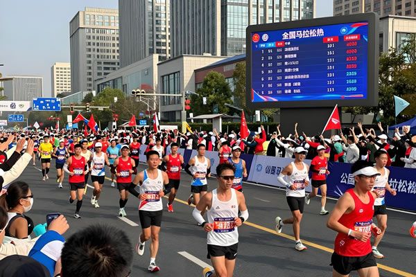 马拉松热”席卷全国！LED显示屏筑牢赛事生命线，维康国际助力城市体育焕新