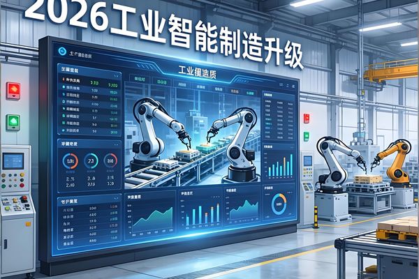 工业智能制造升级！LED显示屏助力生产管控数字化提质