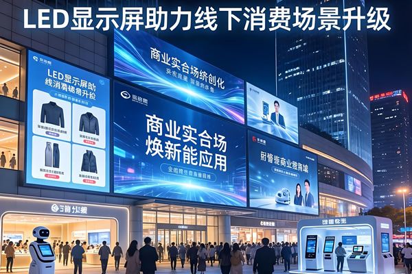 深耕商业显示赛道 LED显示屏助力线下消费场景升级