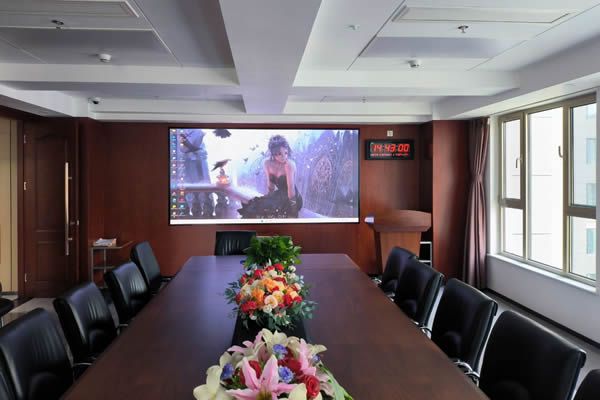 佛山市南海建材公司 - 会议室LED显示屏