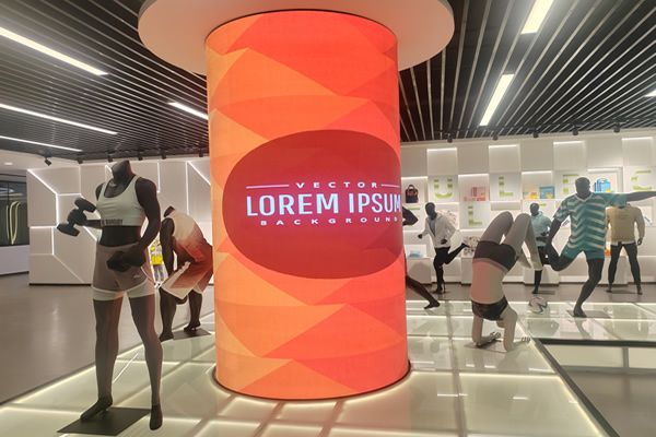 大型商场商店使用P几的全彩LED显示屏好？