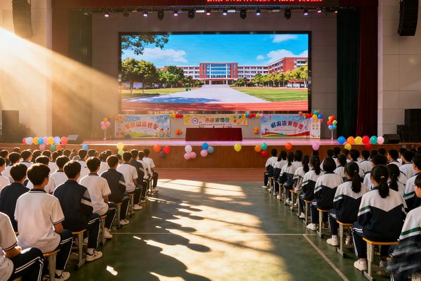 学校舞台LED屏尺寸一般做多大合适？