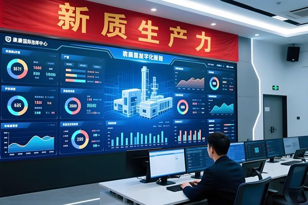 开工大吉！维康国际以“新质生产力”助推企业数字化开局，LED显示屏成复工复产“加速器”