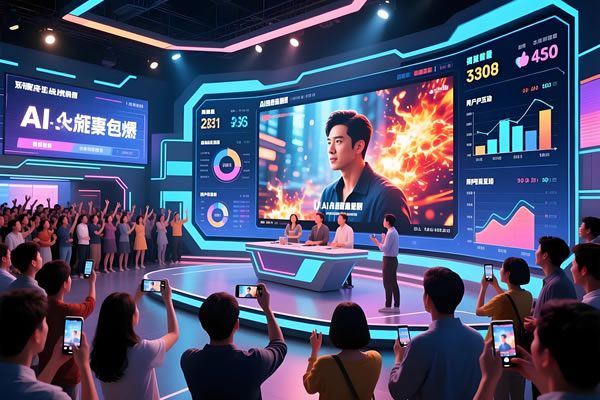 AI短剧爆火全民追捧！LED显示屏重构虚拟演播，维康国际引领内容生产新变革