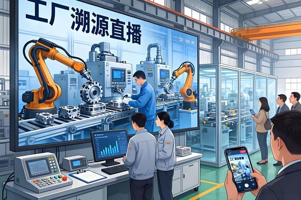 “工厂溯源直播”成风口！LED显示屏重构生产营销链路，维康国际助力制造企业破圈