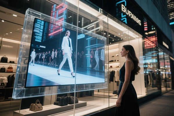 橱窗的革命：透明LED显示屏如何助力商业空间实现品效合一的视觉升级？