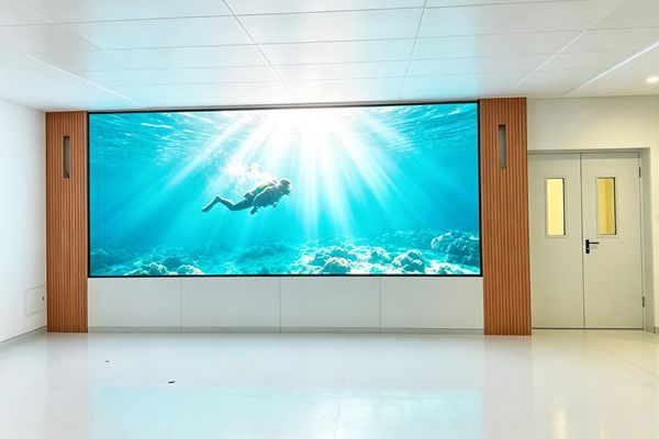 济南某医院 - P2 室内 LED 大屏项目