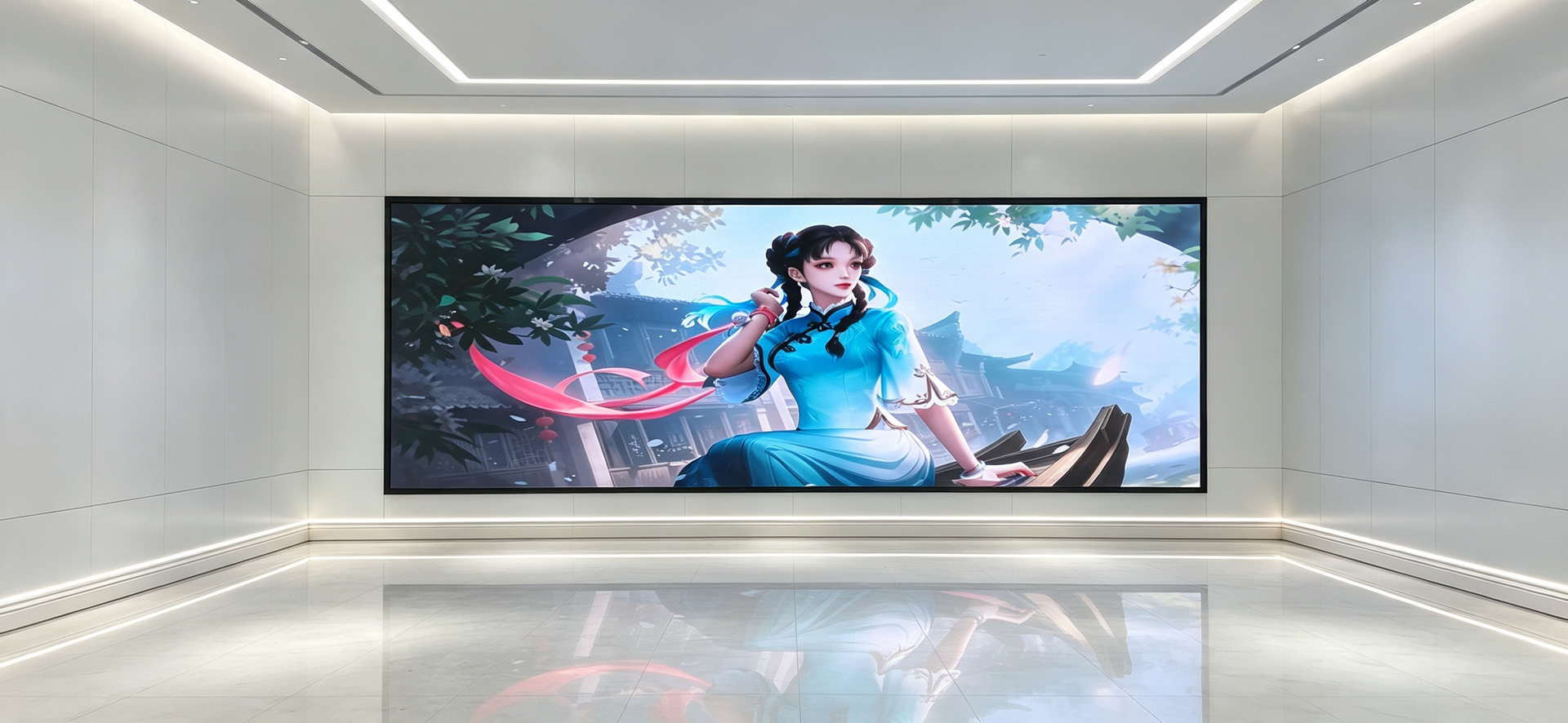LED显示屏发黄发暗怎么回事